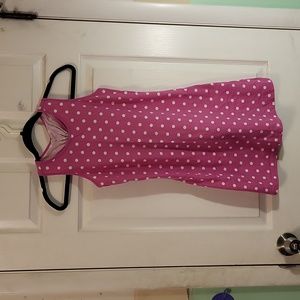 Lands' End Girls size 10/12 razor-back dress